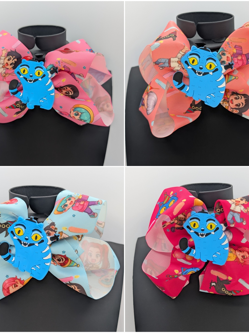 Medium kpop Demon Hunters Hairbow: Single Or Multi Purchase Options